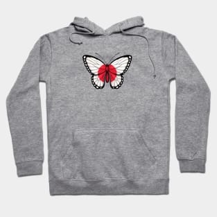 Japanese Flag Butterfly Hoodie